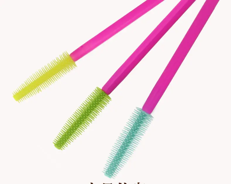 Disposable Rose Silicone Eyelash Brush 50pcs Pack — feature 3