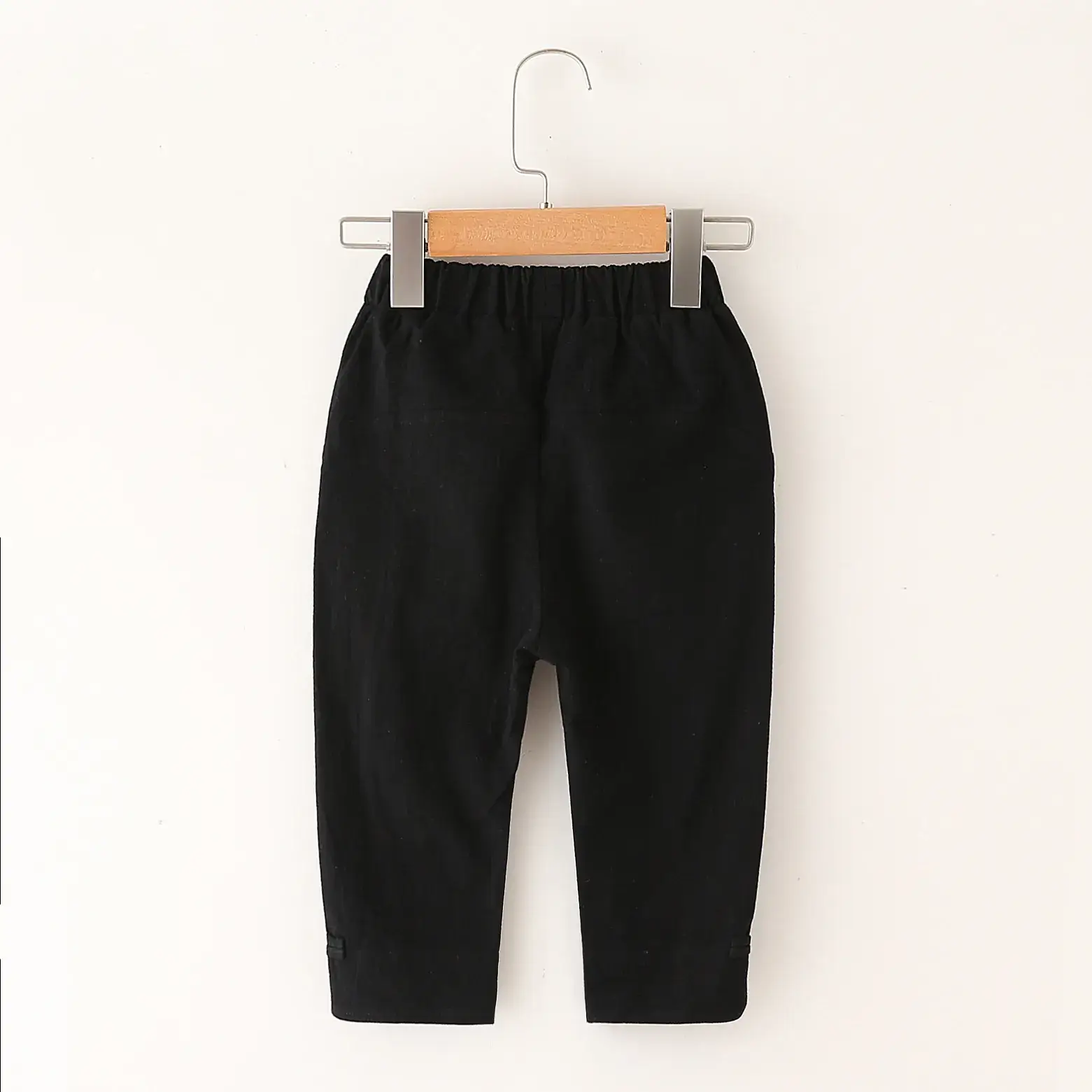 Ethnic Style Boys Autumn Trousers with Tang Design - Image 5