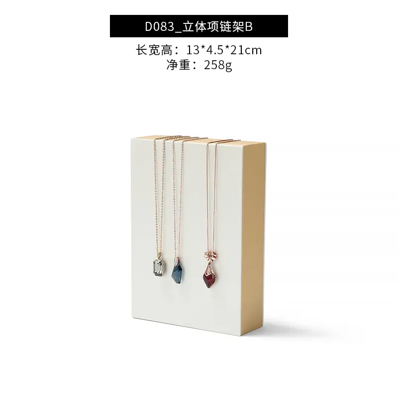 Hongtai Gold Plated Ring Earrings Display Rack 10x9.5x4.5cm - Image 15