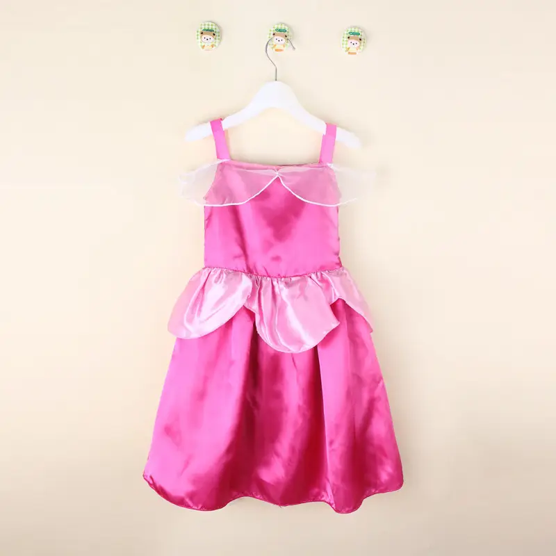 Girls Purple Lace Summer Dress Short Sleeve — feature 29