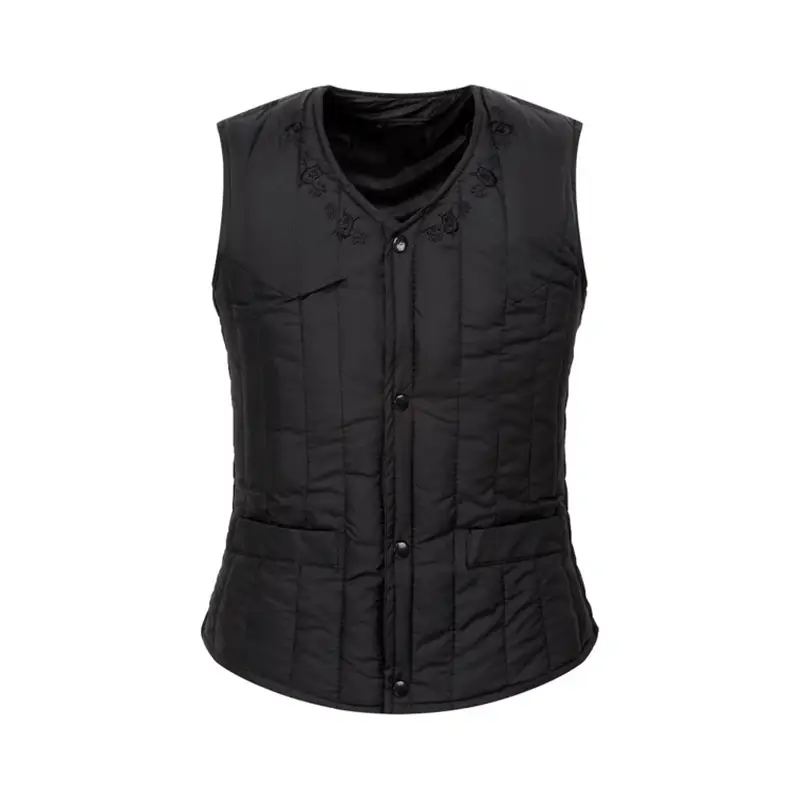 Purple Cotton Vests for Women Autumn Winter Warm Clothing - Image 4