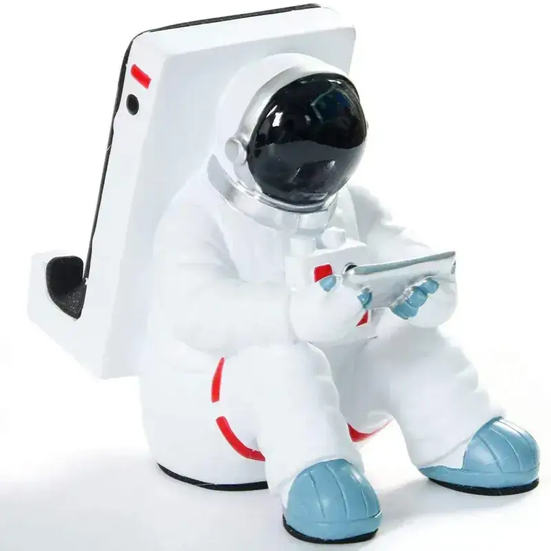 Resin Astronaut Mobile Phone Holder Blue - Image 9