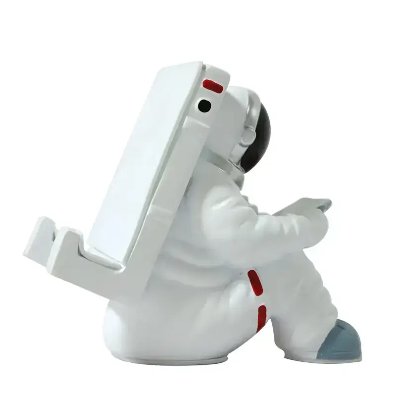 Resin Astronaut Mobile Phone Holder Blue - Image 11
