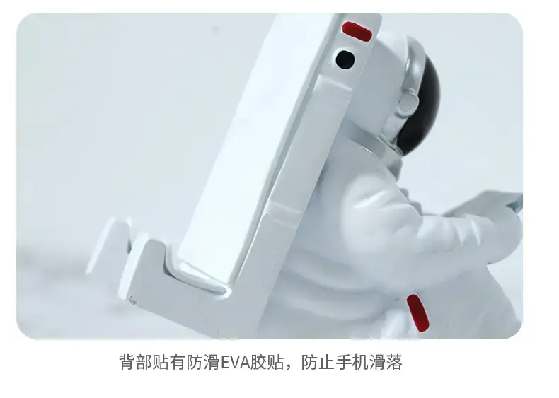 Resin Astronaut Mobile Phone Holder Blue — feature 13
