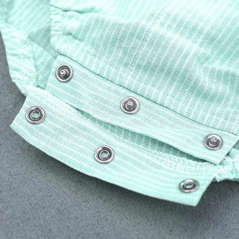 Boys Cotton Shorts Set Mint Bowtie 2025 - Image 3