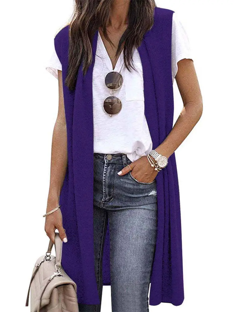 2026 Cross-Border Hot-Selling Vest Purple 8820 — feature 23