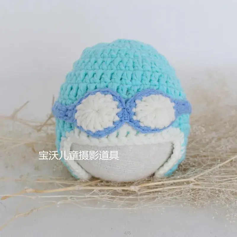 Air Force Hat for Baby Photography Cotton Woven