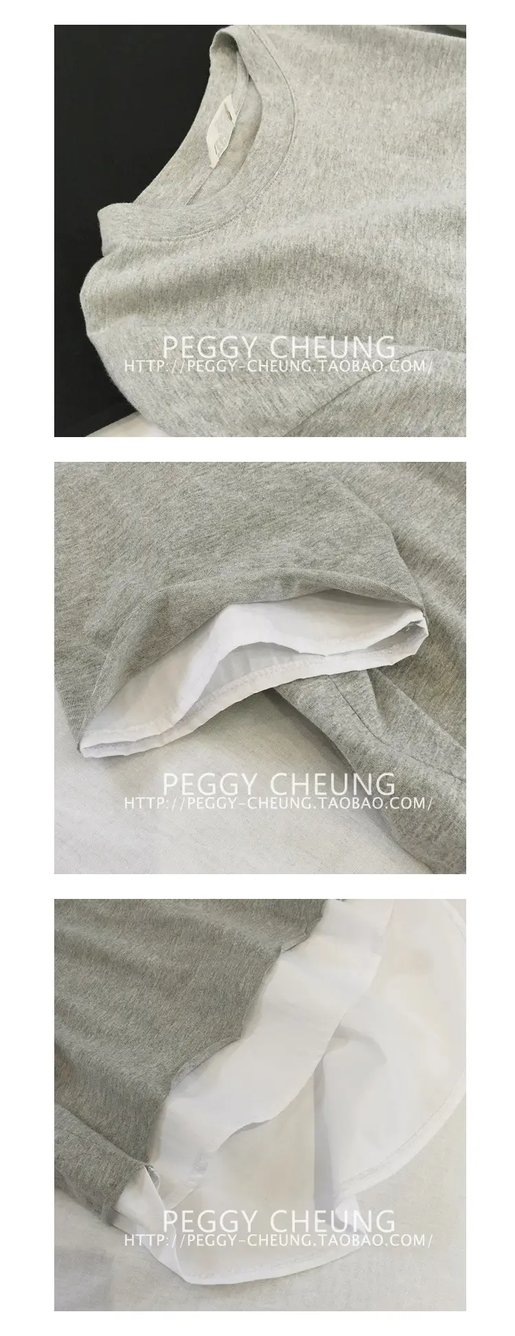 2020 Summer Loose Grey T-Shirt Short Sleeve Korean Style — feature 10
