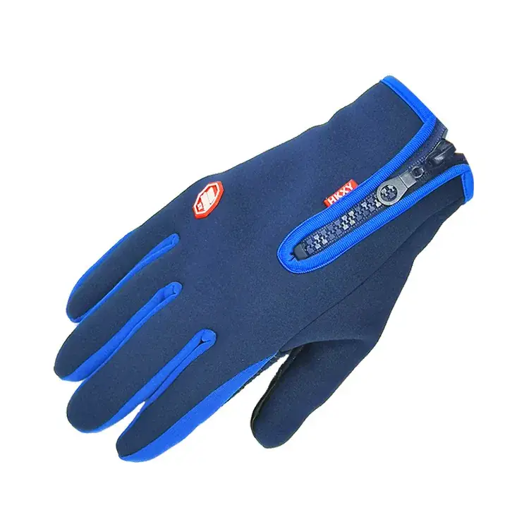 Foreign Trade Gloves for Outdoor Sports, Windproof, Fleece-Lined, Touchscreen-Compliant, Unisex, Hiking, Non-Slip, Waterproof, Warm, Cold-Resistant - Image 12