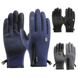 Foreign Trade Gloves for Outdoor Sports, Windproof, Fleece-Lined, Touchscreen-Compliant, Unisex, Hiking, Non-Slip, Waterproof, Warm, Cold-Resistant — feature 13