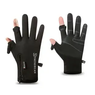 Foreign Trade Gloves for Outdoor Sports, Windproof, Fleece-Lined, Touchscreen-Compliant, Unisex, Hiking, Non-Slip, Waterproof, Warm, Cold-Resistant — feature 27