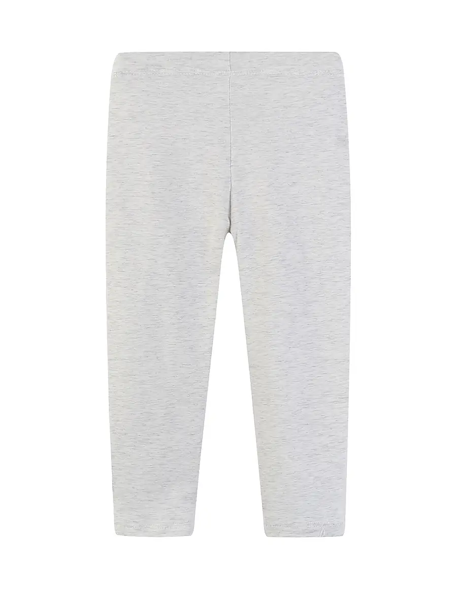 Girls Knitted Penguin Leggings Grey 2025 Autumn - Image 3