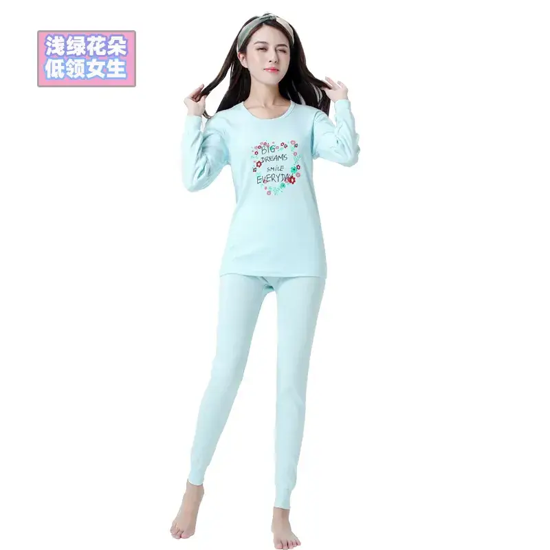 Girls Pink Pajamas Set with Cute Bunny Design