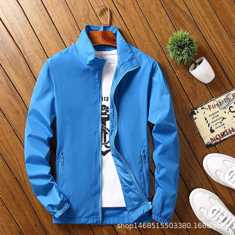 Orange Reflective Youth Jacket Sports Plus Size - Image 3