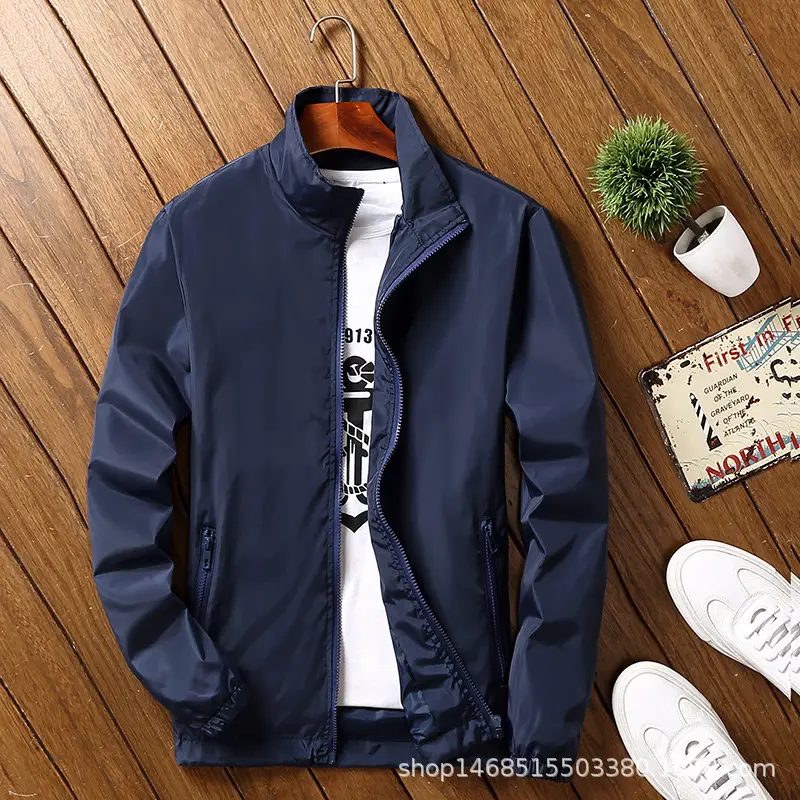Orange Reflective Youth Jacket Sports Plus Size - Image 4