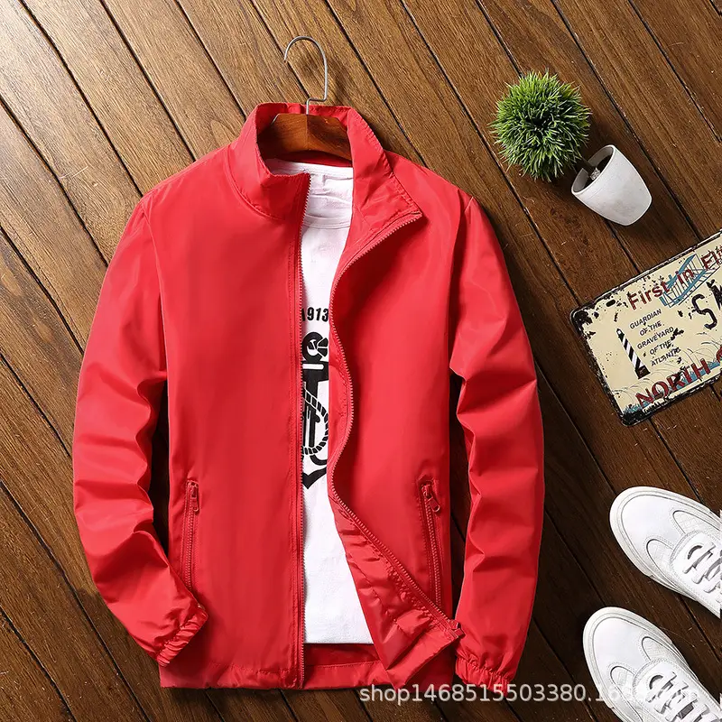 Orange Reflective Youth Jacket Sports Plus Size - Image 7