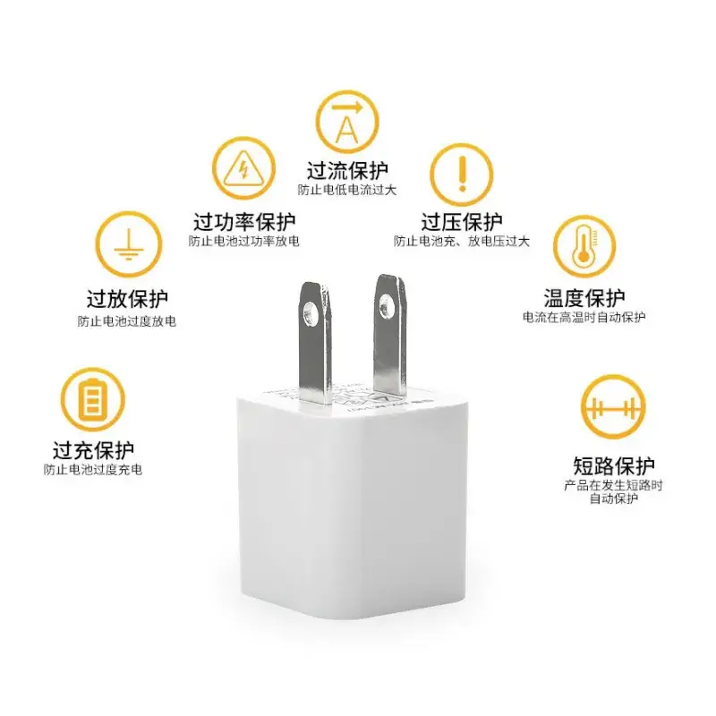 5V1A Charging Head for Apple & Xiaomi Phones - Image 2