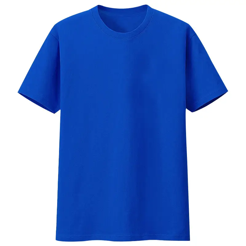 Pure Cotton Red Crewneck T-Shirt for Men - Image 10