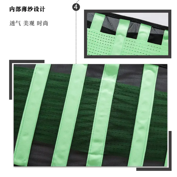 Cross-border Breathable Belt for Summer Lightweight Mesh Yoga Sport Belly Belt Elastic Pressurized Support Belt for in stock — feature 9