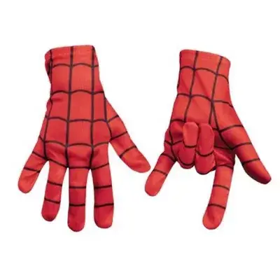 Children Spider-Man Hat Gloves Red Black Halloween - Image 3