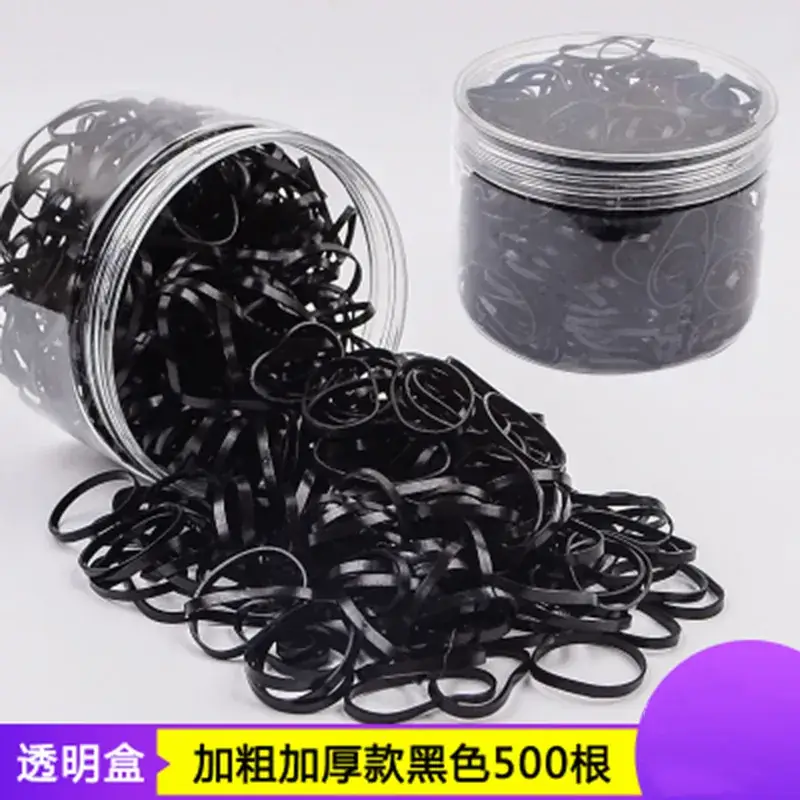 Disposable Rubber Bands for Kids Hair Ties Hair Rings Wholesale - Image 12
