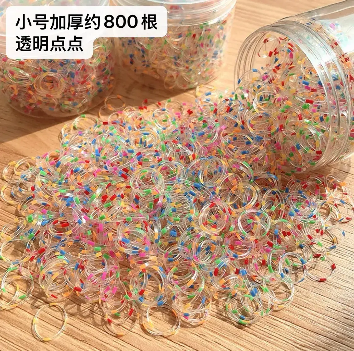 Disposable Rubber Bands for Kids Hair Ties Hair Rings Wholesale - Image 16