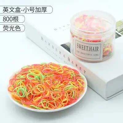 Disposable Rubber Bands for Kids Hair Ties Hair Rings Wholesale - Image 9