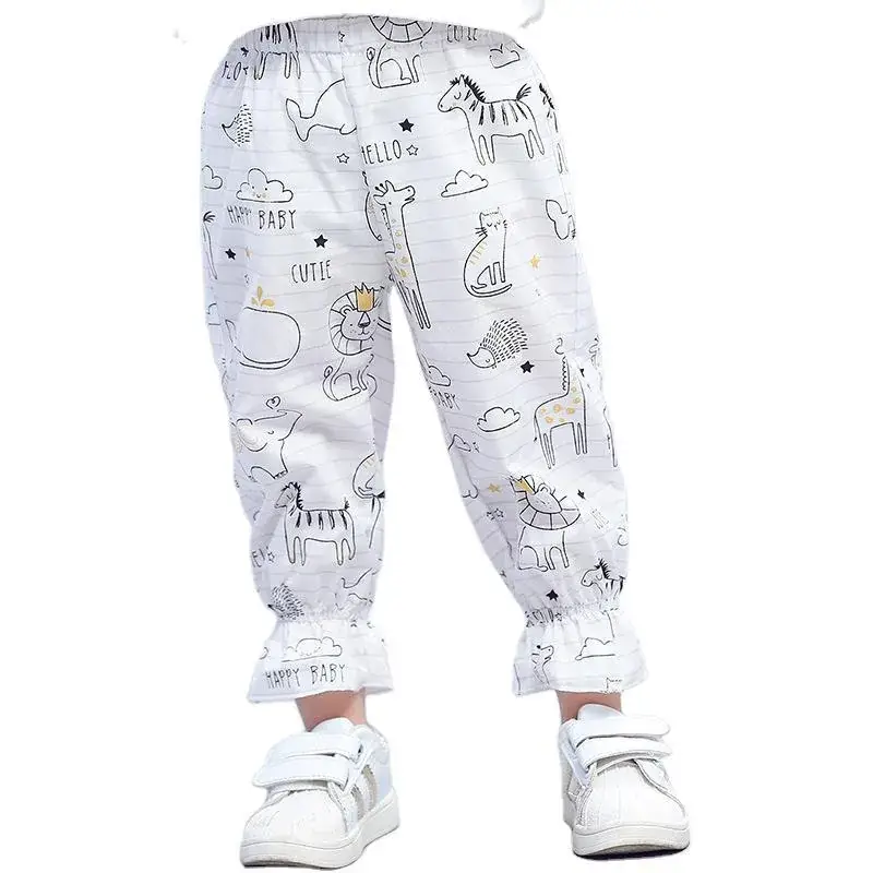 2024 Anti-Mosquito Lantern Pants for Kids Cotton Spring Autumn - Image 7