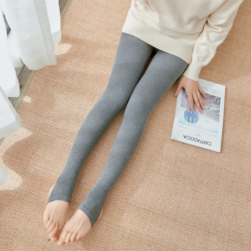 2019 Macaron Grey Compression Leggings 150g - Image 5