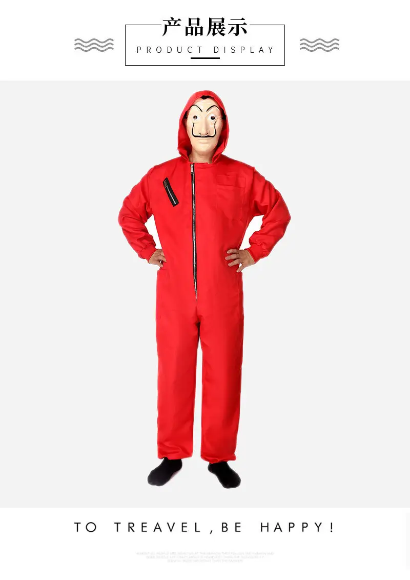 Red Anime Wanno Hooded Suit Halloween Costume — feature 16