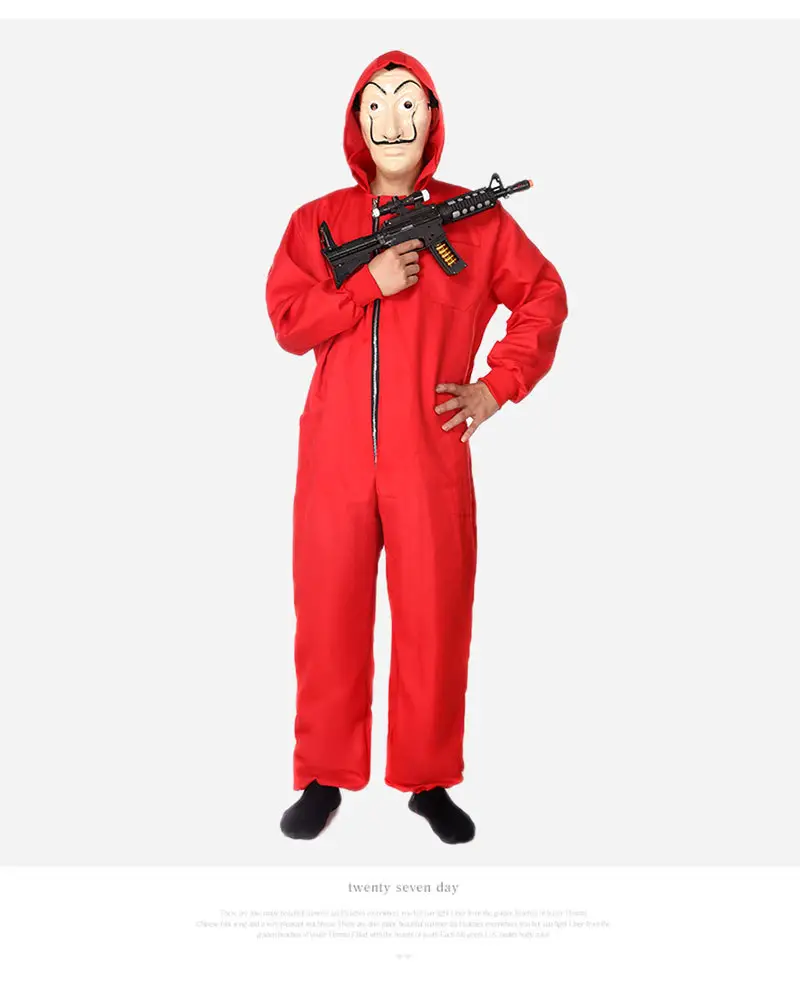 Red Anime Wanno Hooded Suit Halloween Costume — feature 18