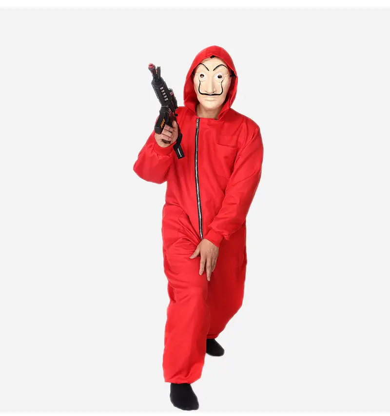 Red Anime Wanno Hooded Suit Halloween Costume — feature 19