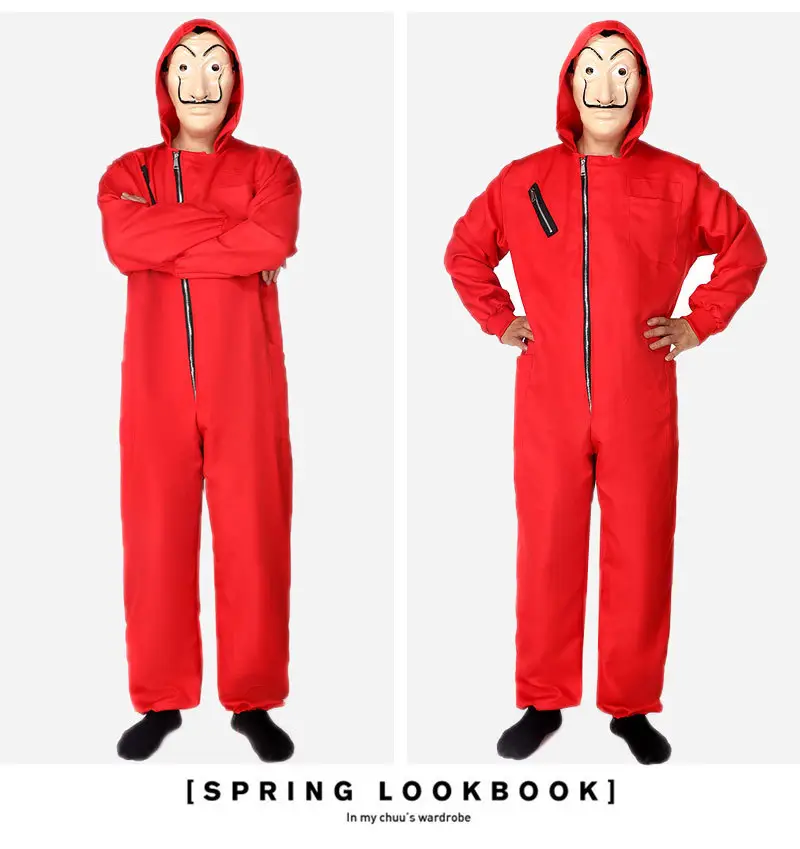 Red Anime Wanno Hooded Suit Halloween Costume — feature 20