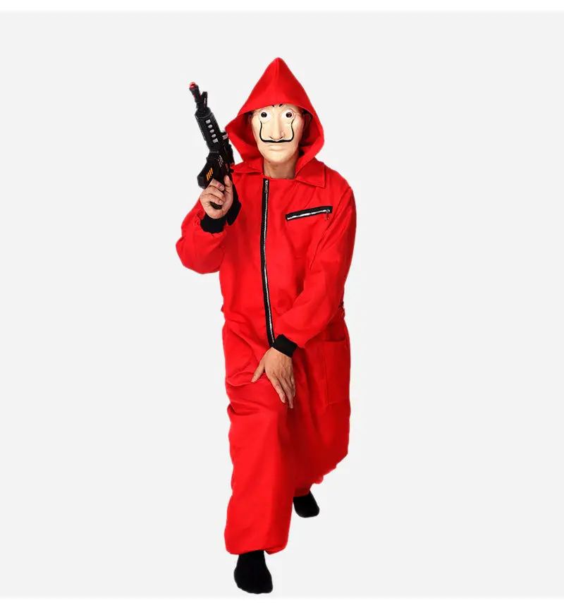 Red Anime Wanno Hooded Suit Halloween Costume — feature 26