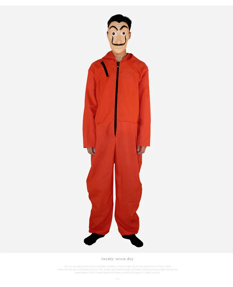 Red Anime Wanno Hooded Suit Halloween Costume — feature 8