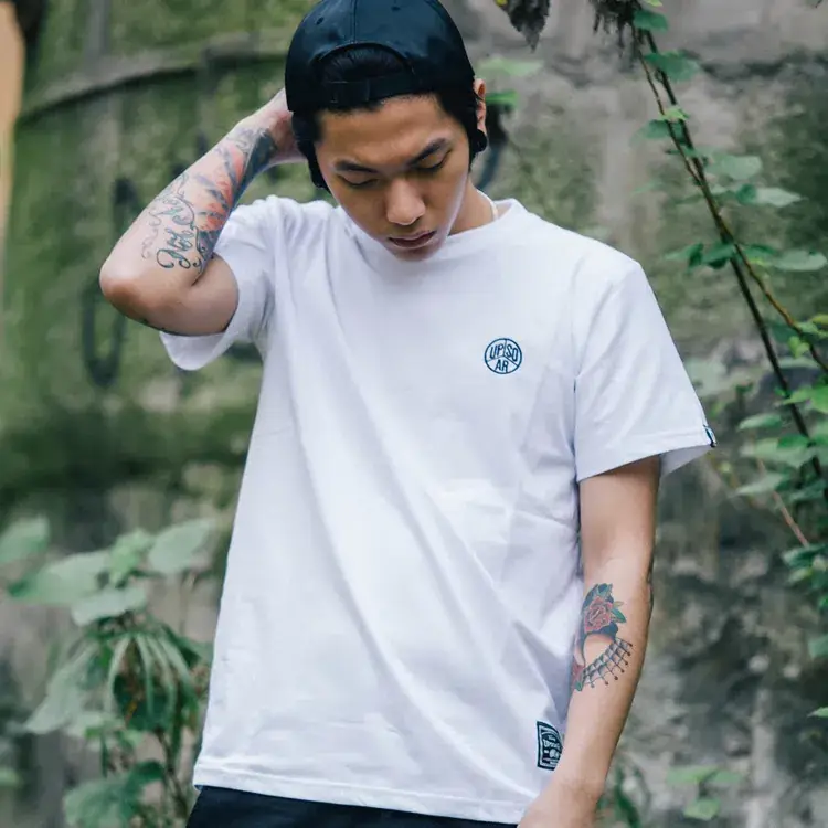 Men & Women Black White Street Fashion T-Shirt Set - Image 8
