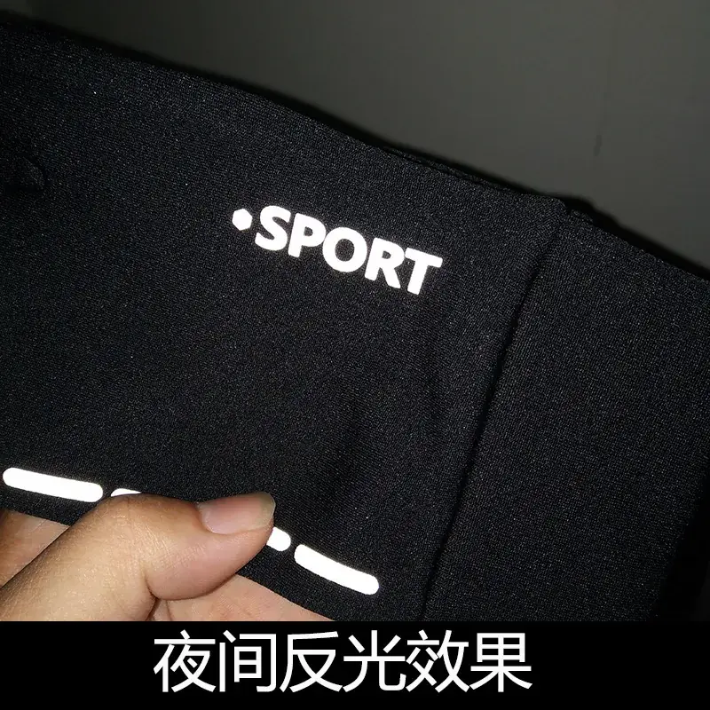 Men's Black Fleece Touchscreen Winter Gloves All Finger - Image 8
