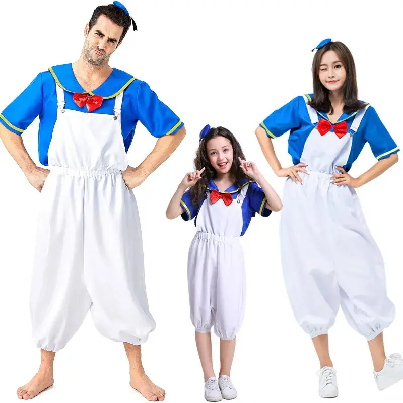 Navy Duck Sailor Suit for Kids & Adults Family Outfit - Image 3