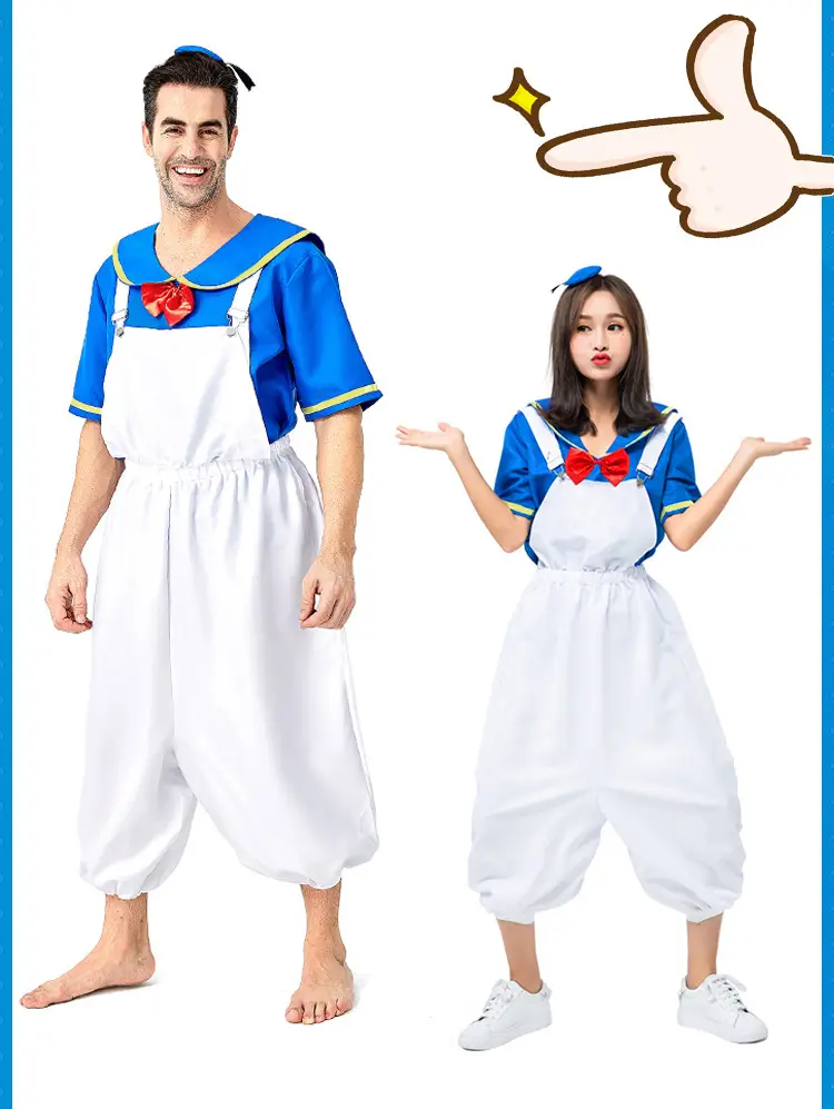 Navy Duck Sailor Suit for Kids & Adults Family Outfit — feature 7