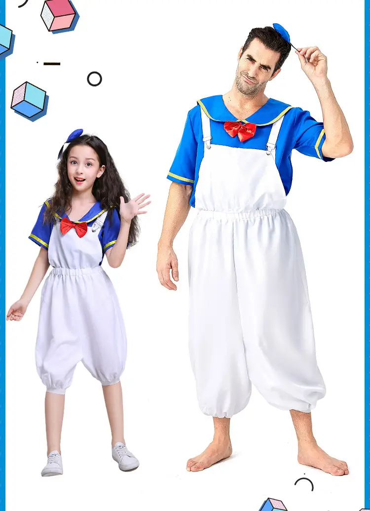 Navy Duck Sailor Suit for Kids & Adults Family Outfit — feature 9