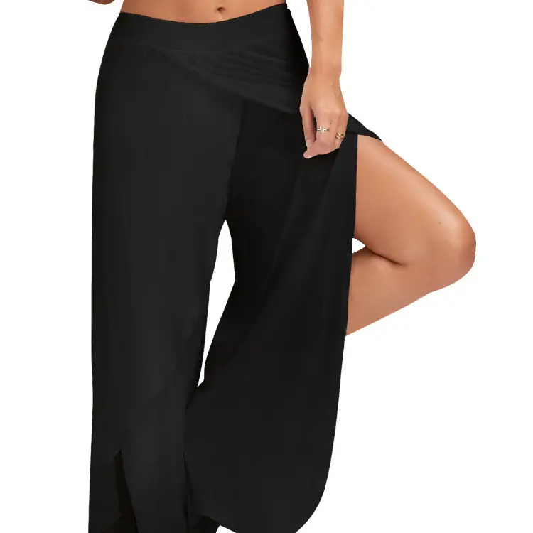 Women Wide Leg Yoga Pants 11 Colors 8 Size - Image 15