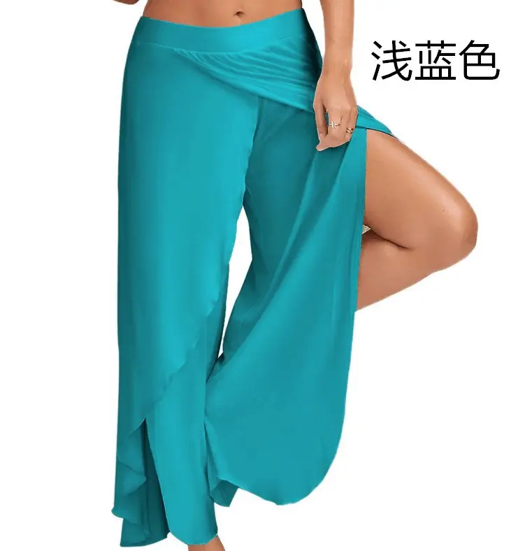 Women Wide Leg Yoga Pants 11 Colors 8 Size — feature 13