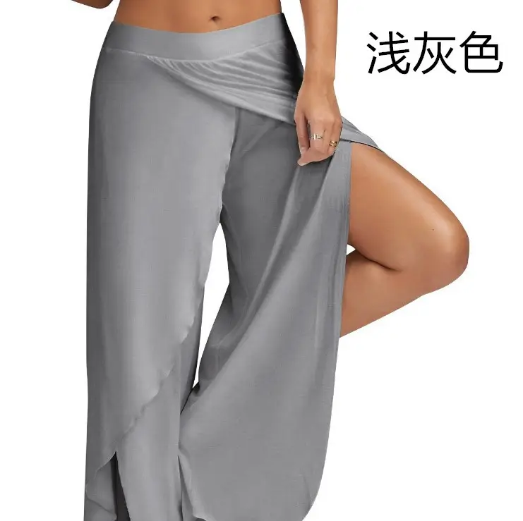 Women Wide Leg Yoga Pants 11 Colors 8 Size — feature 8