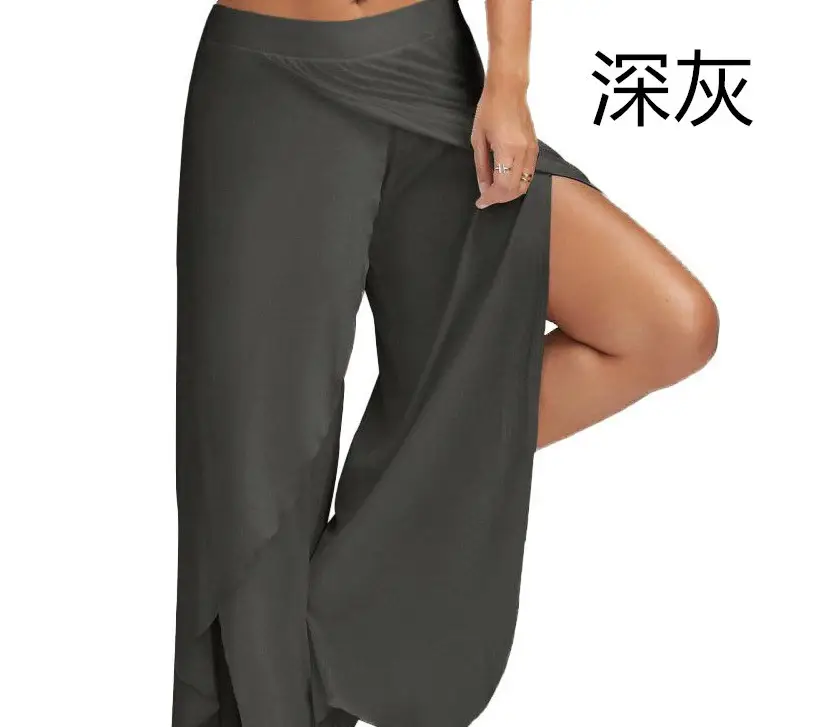 Women Wide Leg Yoga Pants 11 Colors 8 Size - Image 10