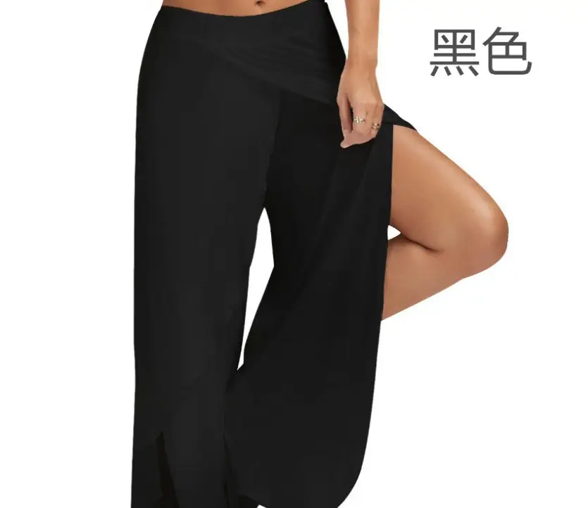 Women Wide Leg Yoga Pants 11 Colors 8 Size - Image 3