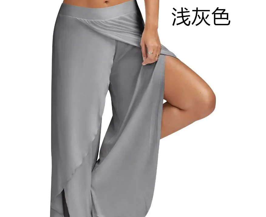 Women Wide Leg Yoga Pants 11 Colors 8 Size - Image 6