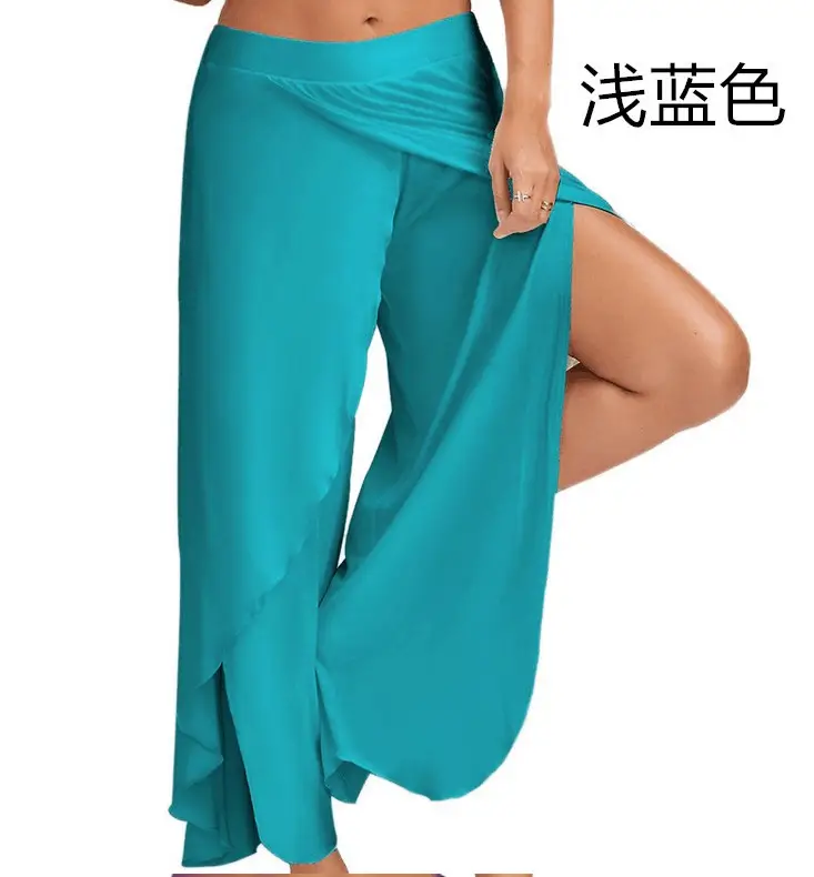 Women Wide Leg Yoga Pants 11 Colors 8 Size - Image 7