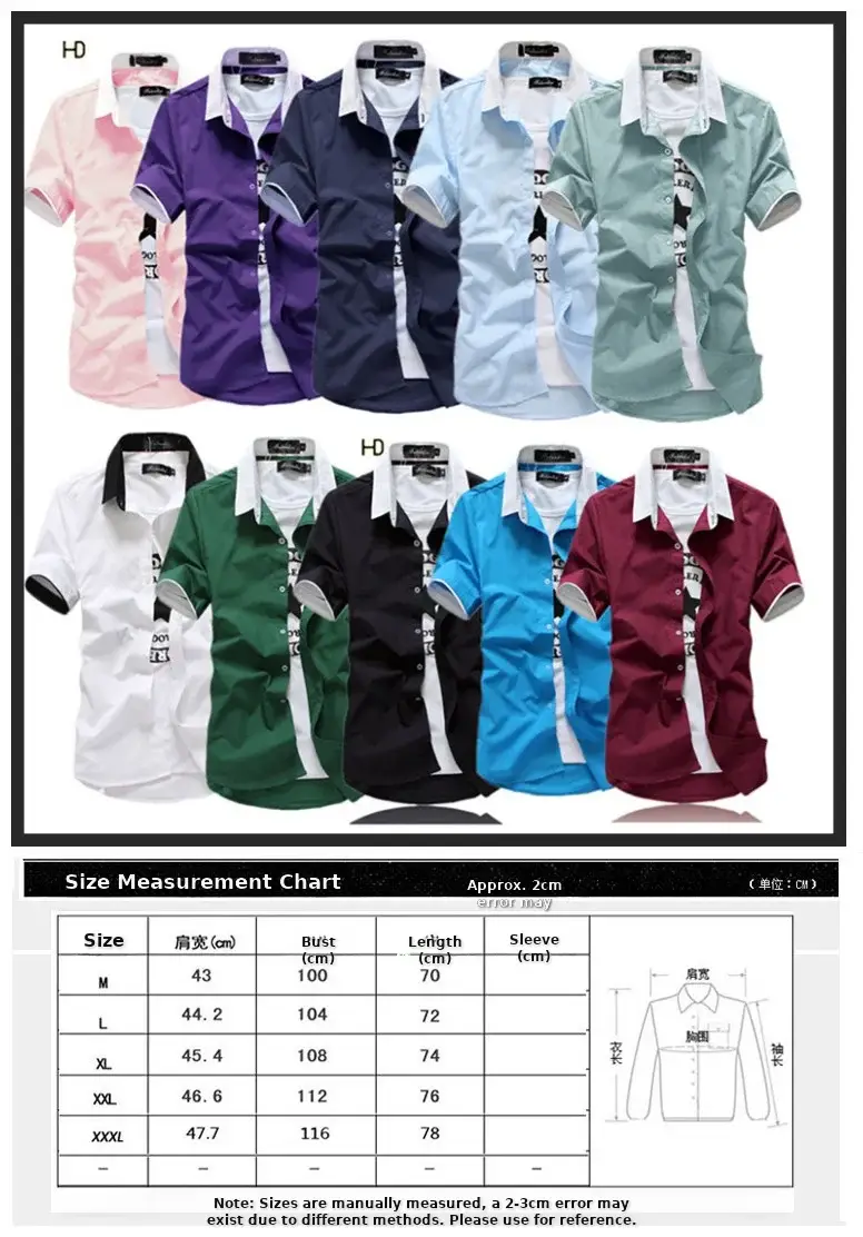 Black Korean Style Teenager Slim Fit Summer Shirt with White Contrast Straps — feature 1