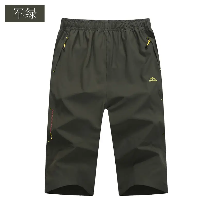 Men's New Summer Sports Shorts Dark Gray Quick-Drying