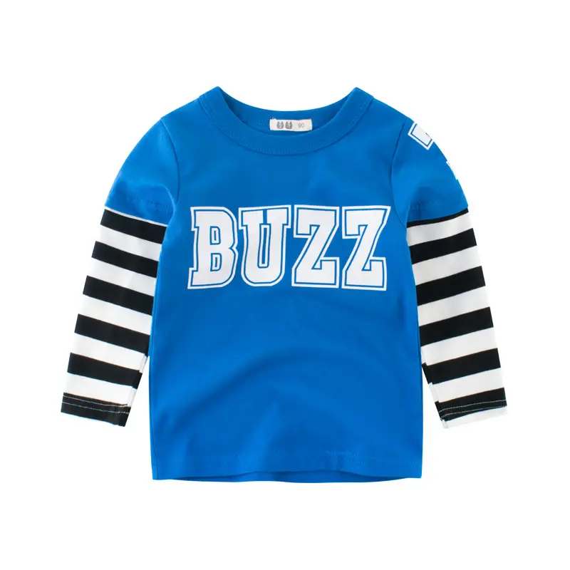 White Blue One Piece Kids Long Sleeve T-Shirt